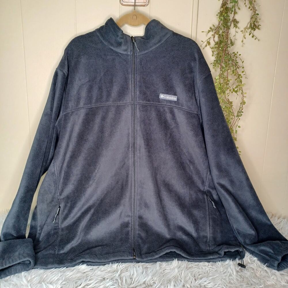 Columbia Men's Fleece Jacket Charcoal Grey 3XT